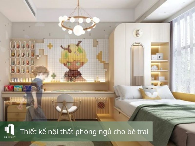 Sự kết hợp màu sắc sinh động giúp kích thích sự sáng tạo của bé